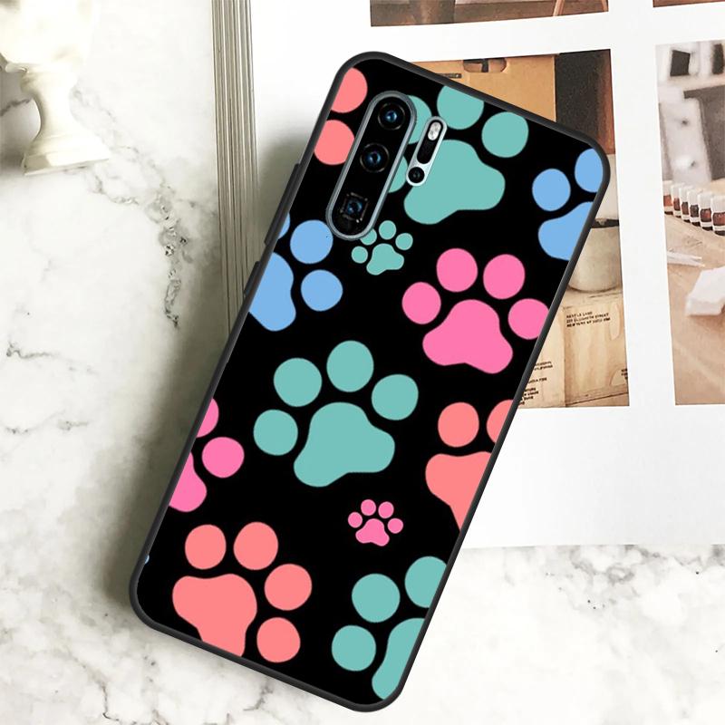 Cat Dog Paws For Huawei Nova Y70 Y72 Y73 Y60 Y90 Y61 Y91 7i 8i 11i 12i 12s 9 10 SE P20 P30 P40 Lite Case
