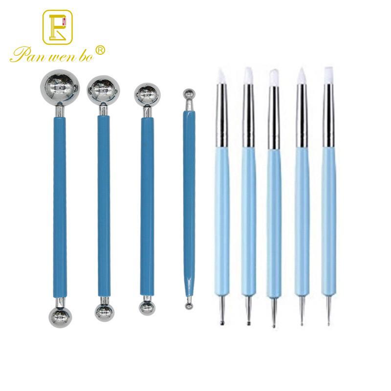 61-Piece Polymer Clay & Pottery Tool Set for DIY Carving and Embossing