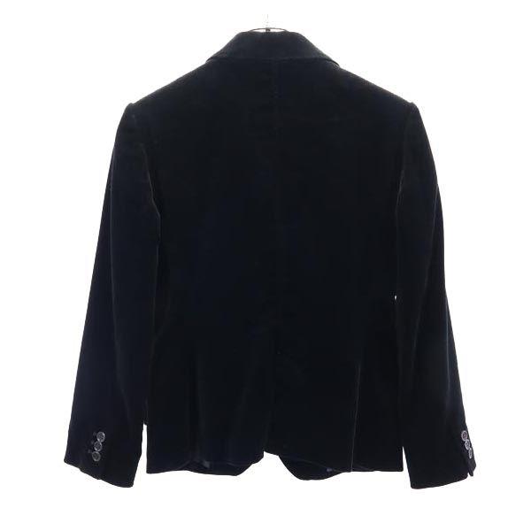 Paul Smith Velor Velor tailored jacket 40 black Women Used