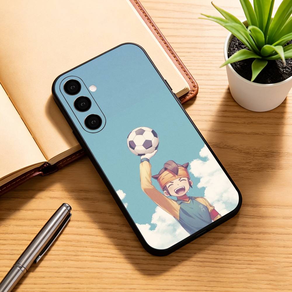 Inazumas Anime E-Eleven  Phone Case For Samsung Galaxy A73,A72,A71,A70,A53,A52,A51,Others Soft Black Cover