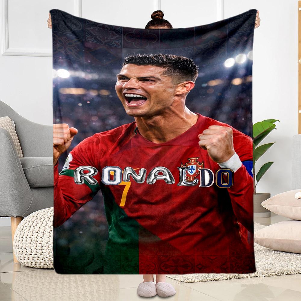 Cristiano Ronaldo 121 Blanket Soft & Cozy Great for Bed Couch Sofa for All Occasions Warmthful Decor Birthday Christmas Gift Blanket