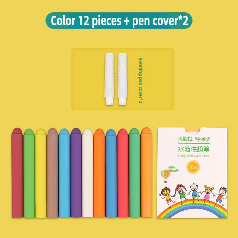 48/6 PCS Dust Free Solid Non-toxic Water Colorful Chalk Markers Whiteboard Blackboard Drawing Pens School Supplies Stationery