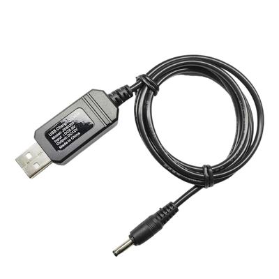 Digitalanzeige Erhöht Stromkabel 5V auf 9V 12V Ausgang DC5.5X2.1 Anschlüsse USB-Ladekabel mit Digitalbildschirm