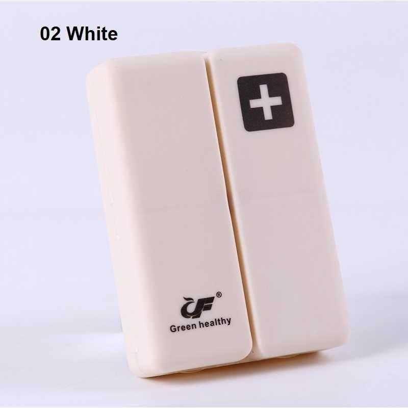 7 Days Weekly Folding Pill Box Plastic Organizer Vitamin Pill Dispensing Medicine Box