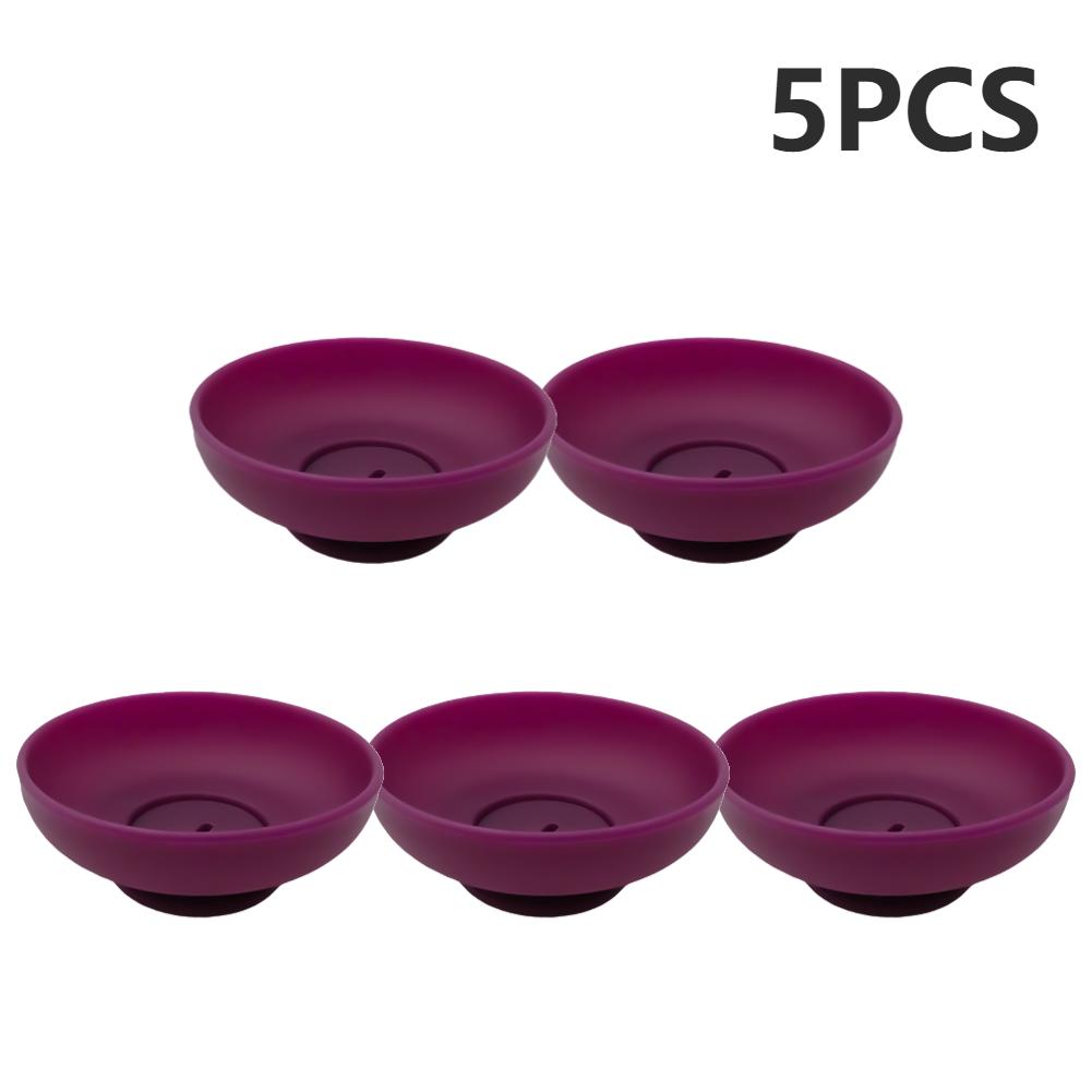 5Pcs Summer Drip Free Popsicle Rack Reusable Portable Popsicle Protector for Kid Ice Cream Silicone Anti-Drip Ice Cream Bracket