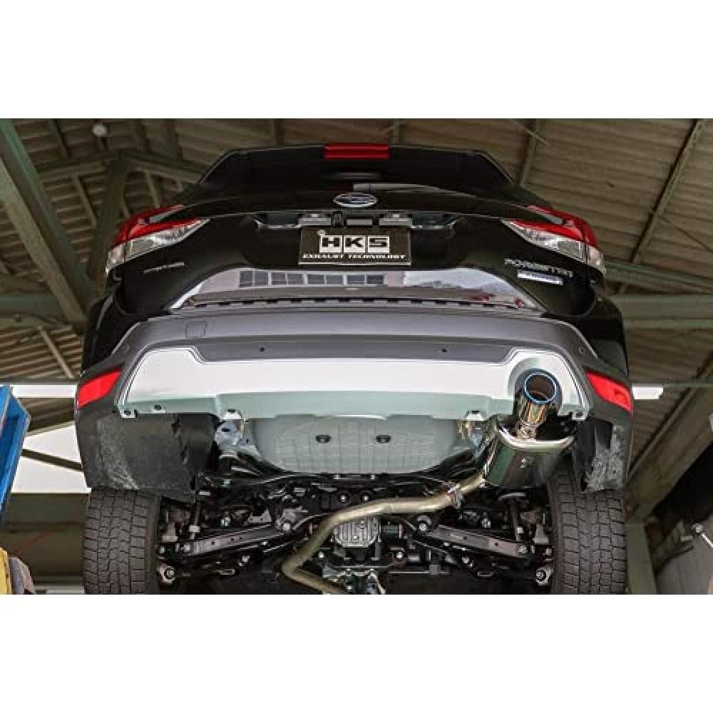 HKS Automotive Sports Muffler Liga Max Premium Subaru Forester Hybrid SKE FB20 Vehicle Inspection Compatible Intake and Exhaust System Parts 18/09-