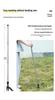 Long-Handle Foot-Operated Weeding Shovel & Hook