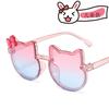 Two Ears, Colorful Bow, Shiny And Bright Children's Sunglasses, Sunglasses For Boys And Girls, Fashionable Glasses