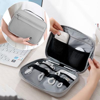Travel Portable Gadget Case Headphones USB Flash Cables Storage Units Organizer Bag for Storage Accessories
