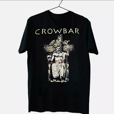 Crowbar Band Concert Rock Unisex Black Full Size T-Shirt