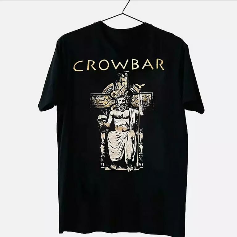 Crowbar Band Concert Rock Unisex Black Full Size T-Shirt M