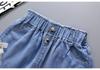 Disponibile: Pantaloncini di jeans da bambina 2025 - Nuovo stile per bambini e ragazzi, Capospalla sottile per bambine