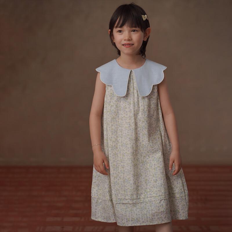 Girls  Summer Floral Sleeveless Dress 150