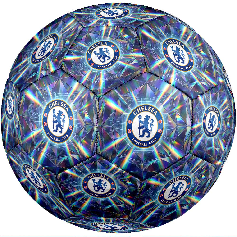 Chelsea FC Theme Soccer Ball Size 5 Soccer Ball Soft Touch Professional Training Football for Outdoor Sports