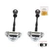 EDP1252-1 2 Pieces Front Left AND Right Door Catch Hinge Brake Stop Check Strap Limiter for Renault Kadjar Nissan Qashqai MK2 J11 804304EA0A