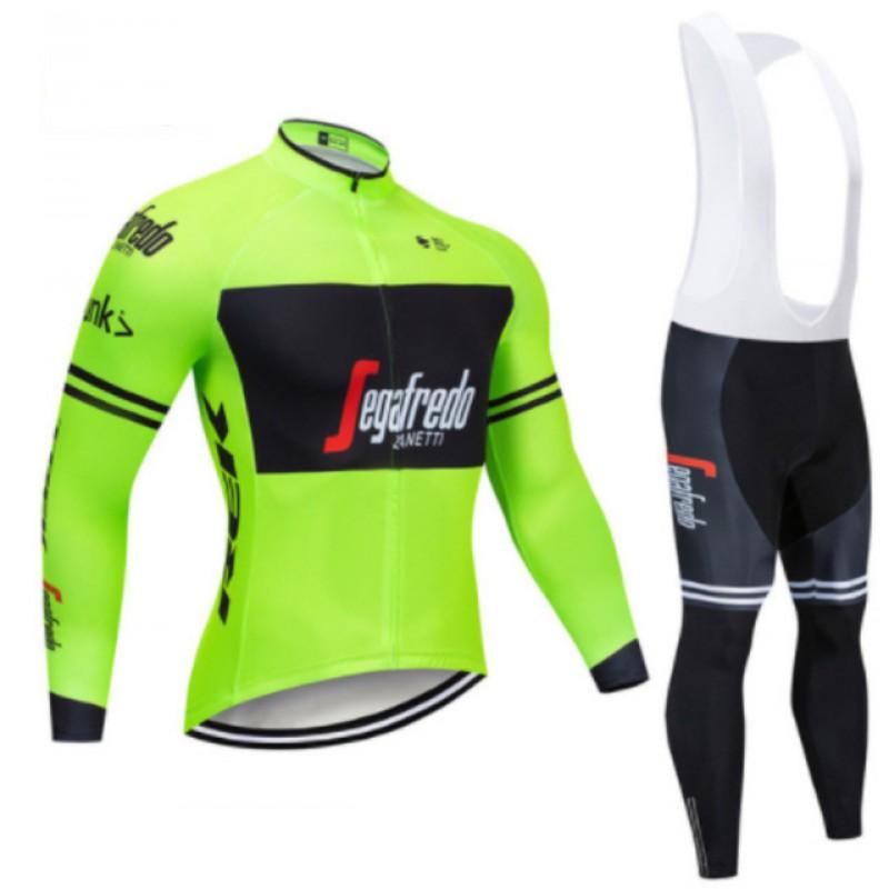 Winter Thermal Cycling Jersey Mountain Biking Breathable Fleece-Lined Wind-Resistant Performance Apparel