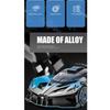1/24 Scale Bugatti Bolide Alloy Sport Car Model Diecast Metal Toy Racing Vehicles Sound and Light Toy Collection Gift for Childrens
