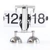 European Style Automatic Flip Desk Clock – Creative Small Mechanical Design for Living Room
