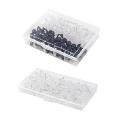 200/300Pcs Push Pin Hooks for Hanging, Cork Board Hooks Pin Decorative Thumb Tacks Hook for Photo Wall, Bulletin Board