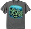 Octopus T-shirt Mens Gifts Graphic Tees Clothing Nature Wildlife Ocean Shirts