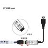 USB port 5V mini 3key mini  17key 24key 4Pin RGB LED strip light RF Controller Control Dimmer for 5050 3528 2835 Strip Lights