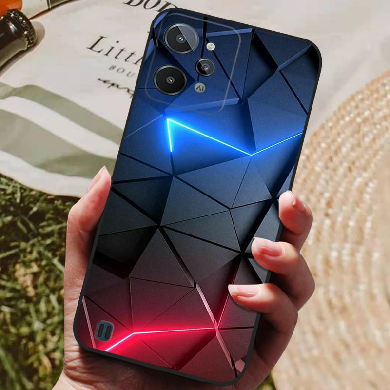 For Realme C31 4G Case C 31 Shockproof Silicone TPU Soft Back Cover For OPPO Realme C31 Phone Case Marble Coque RealmeC31 Fundas