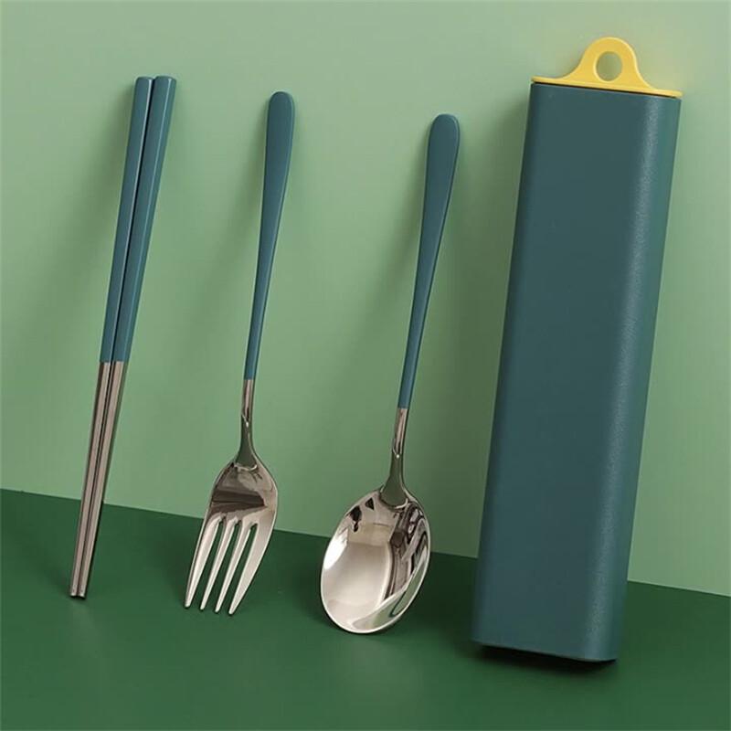 A-TIMES Eric 304 Stainless Steel 3-Piece Cutlery Set