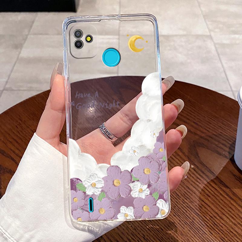 For Tecno Pop 5 Pop 4 Air Pop4 LTE Phone Case BD2 BD3 BD1 BD4 BD4a Shell Case Cute Cat Clear Silicone Soft TPU Jelly Back Cover