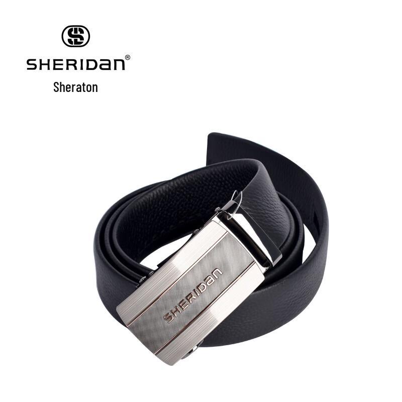Мужской деловой кожаный ремень Sheraton