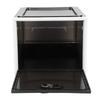 Fridge Lock Box Plastic Multifunctional Convenient Lockable Food Storage Cabinet for Home Black and