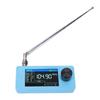 Mini Radio Receiver 1.9 Inch IPS Color Screen Portable AM FM LSB USB All Band Receiver for Travel Hiking Camping