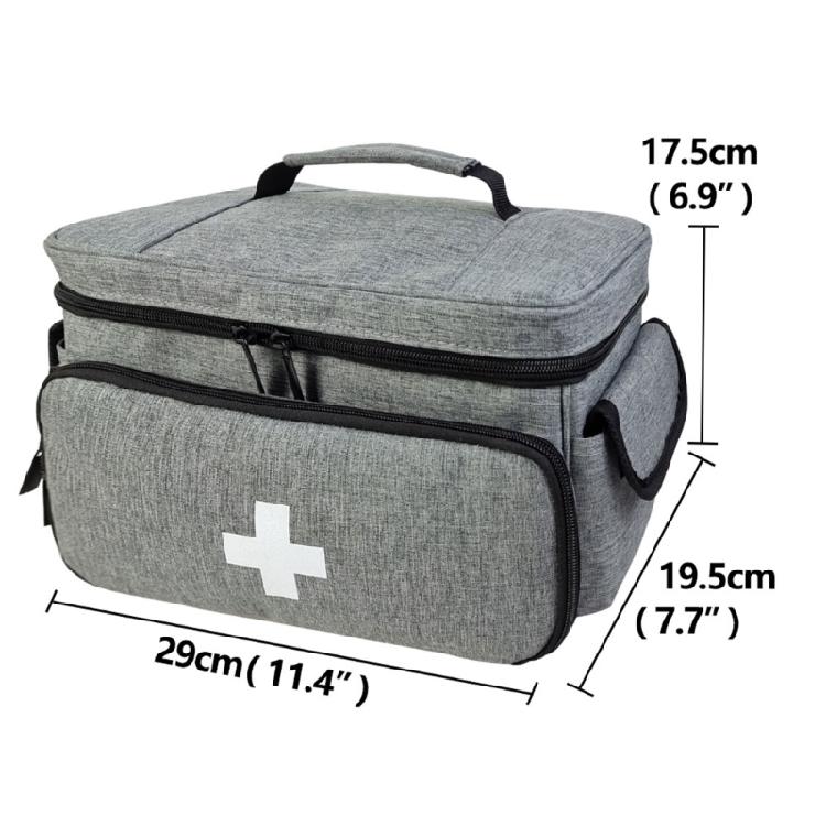 Empty First Aid Kits Bag Emergency Bag Large Capacity Home/Car Medicine Package