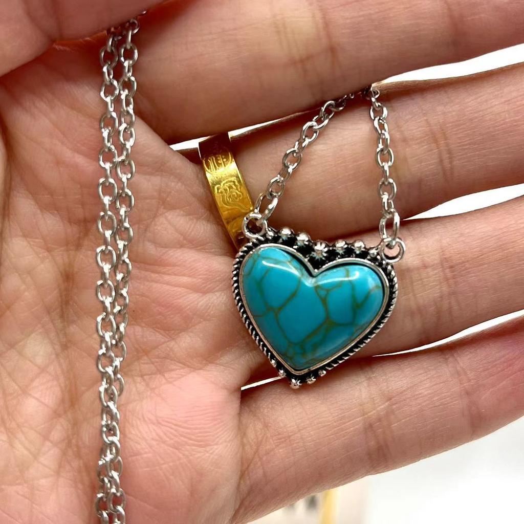 Necklace Retro Love Fashion Party Bohemian Jewelry Gift Pendant