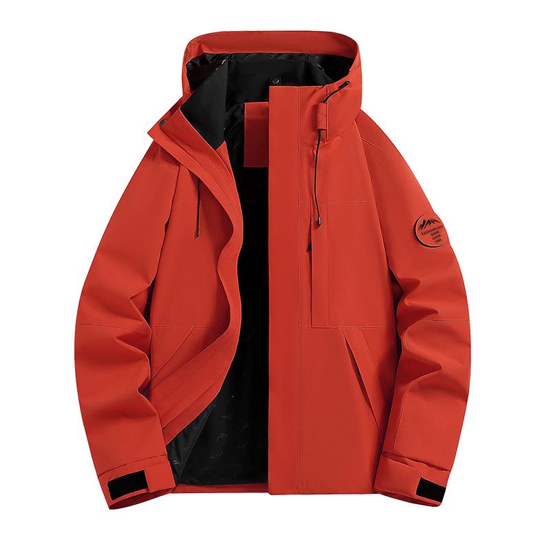 Lightweight Windproof Waterproof Outdoor Jacket for Spring and Autumn - Unisex Mountain Style for Travel and Mountaineering.