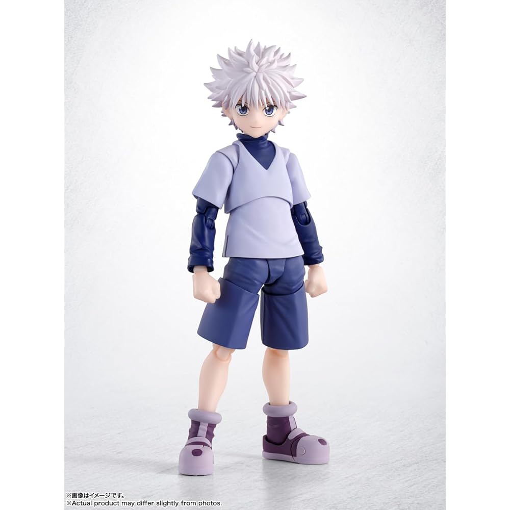 TAMASHII NATIONS S.H.Figuarts HUNTER×HUNTER Killua, Approximately 135mm, PVC & ABS Painted Action Figure