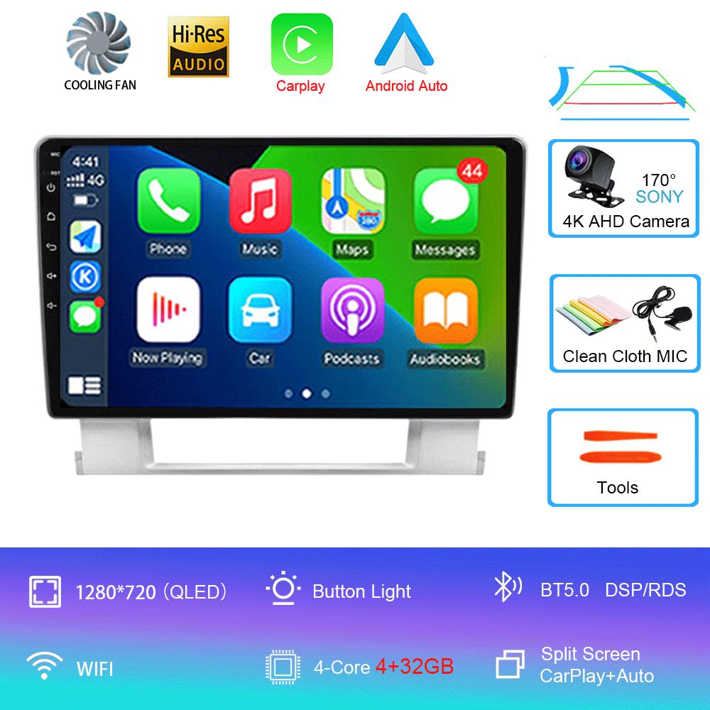 For Opel Astra J 2009 - 2017 Android 14 8G RAM + 256G ROM Car Radio Video Player Multimedia Navigation Gps 2 din BT