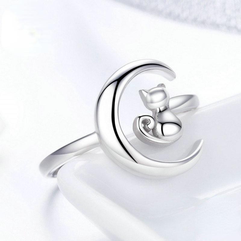 Lindon Klassischer Zirkon-Ring aus 925er-Sterlingsilber, Damenschmuck, Hochzeitsversprechen, Party-Geschenk