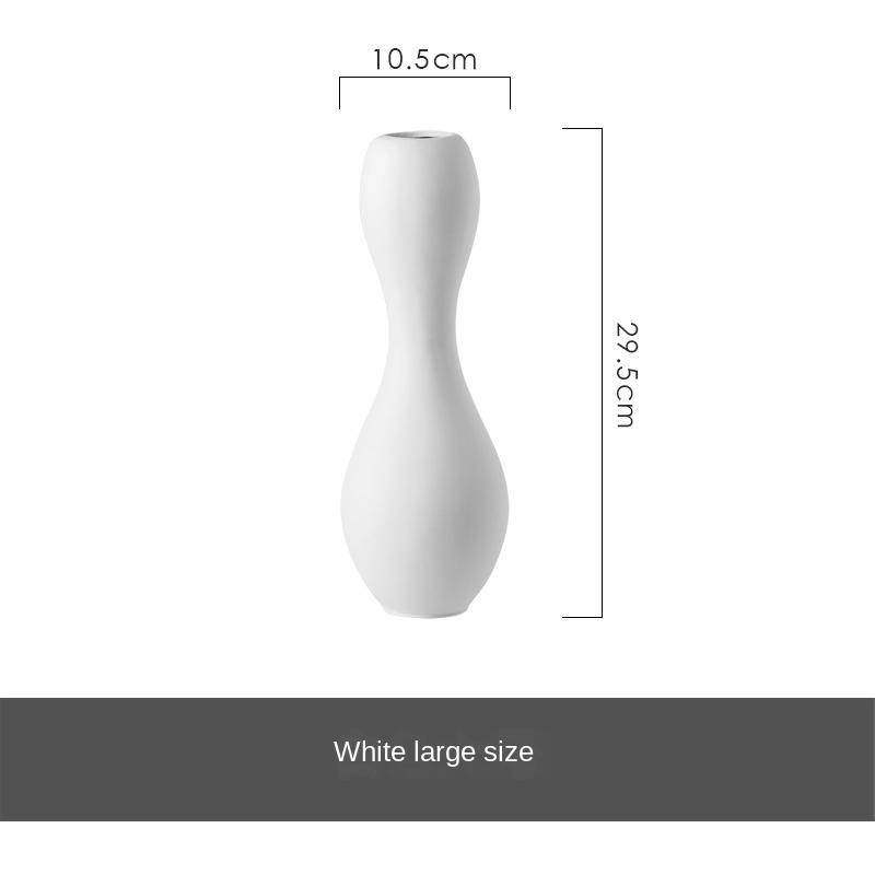 Keramik Blumengesteckvase schlichte Kunst Bowlingkugel-Styling Kugeln Nordische Heim kreative Dekorationen Raumdekoration