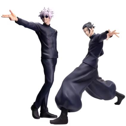 2 kinds 17cm Japanese Anime Jujutsu Kaisen Model Gojo Satoru Action Model PVC Figure Playthings Collectible Statue Standing Kids Gift