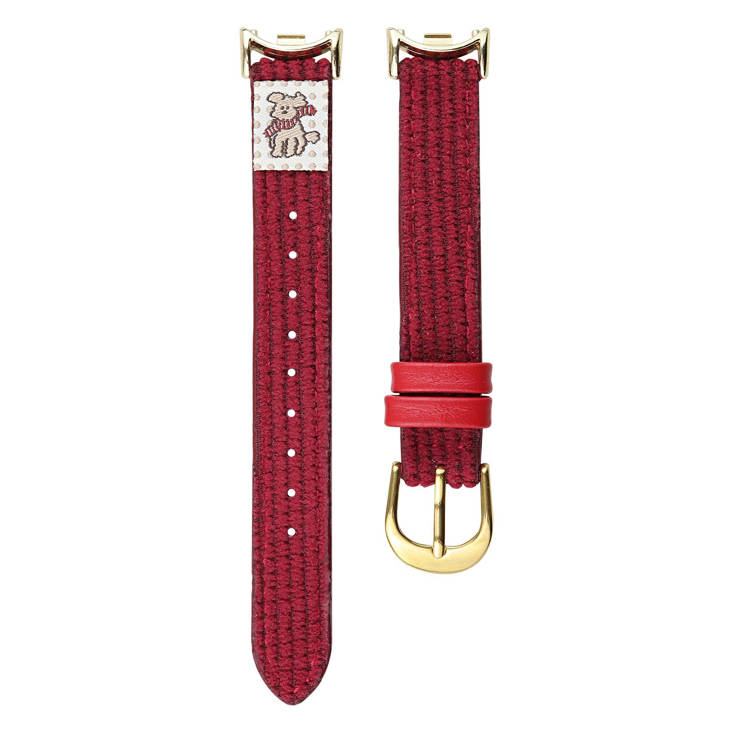 

Ремінець для Xiaomi Smart Band 9 NFC/9/8 NFC/8 Slim Вафельний візерунок Мультяшний наручний ремінець Red