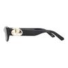 Dior Oval Frame Sunglasses Women sunglasses Black 30MONTAIGNE-S9U-10A0