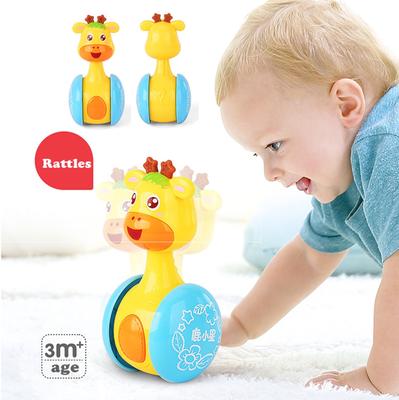 Dětská chrastítka Panenka Hračky pro miminka Sweet Bell Music Roly-poly Výuka Baby Bell Hračky pro miminka