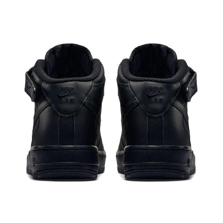 (GS) Nike Air Force 1 Mid 'Black' Kids' 314195-004