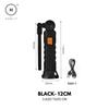 Homlly Portable Magnetic Rechargeable LED Flash Light Torch Lamp with 360 Degrees Rotate