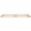 Solid Wood Bed Frame Without Mattress 90x200 Cm Pine Wood