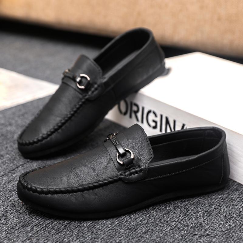Loafers Shoes Men Clasicc Comfy Man Flat Moccasin Fashion Shoes Men Slip-on Boat Shoes for Men Casual Shoes Driving Shoes Men