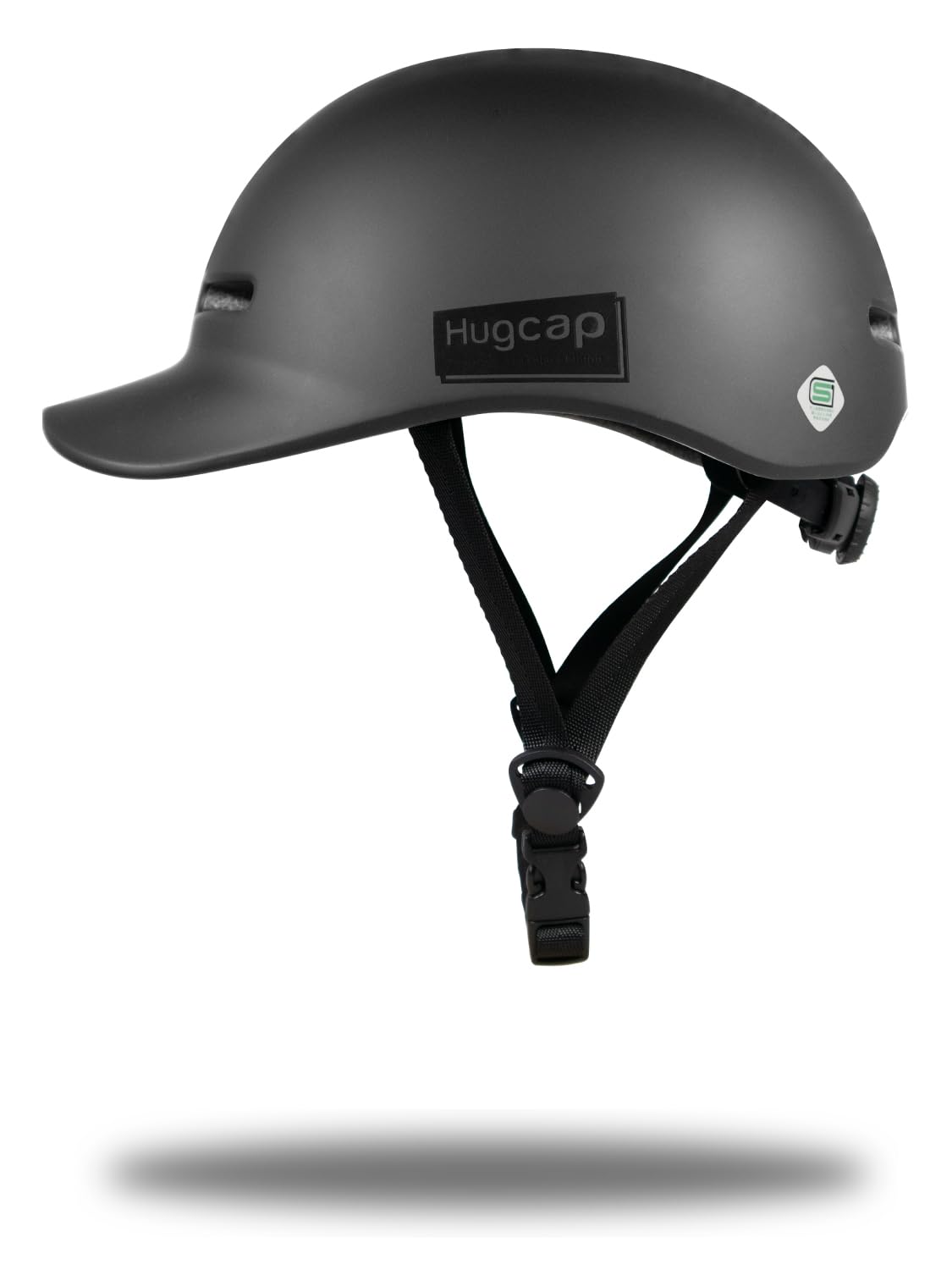 

Hugcap Bicycle SG Adults and Hard PC Cap SG Size Actual Standard Helmet, Standard, Unisex, Children, [Super Material], Hugcap, Student, Commuter,