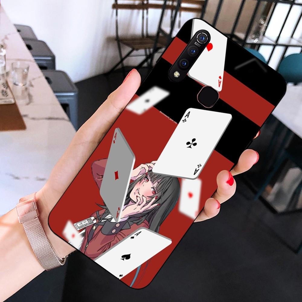 Japanese Anime Kakegurui Jabami Yumeko Phone Case For Huawei Y9 6 7 5 Prime Enjoy 7s 7 8 plus 7a 9e 9plus 8E Lite Psmart Shell