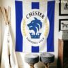 Chesterfield F.C Wall Tapestry Aesthetic Wall Hanging Printed Fabric Blanket Decorative Tapestries for Bedroom Living Room Home Decor