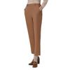 PORTS Women's Lion Mane Brown Slim-Fit Trousers